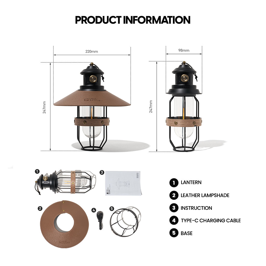 Mobi Garden Lampu Retro Camping NX23673001