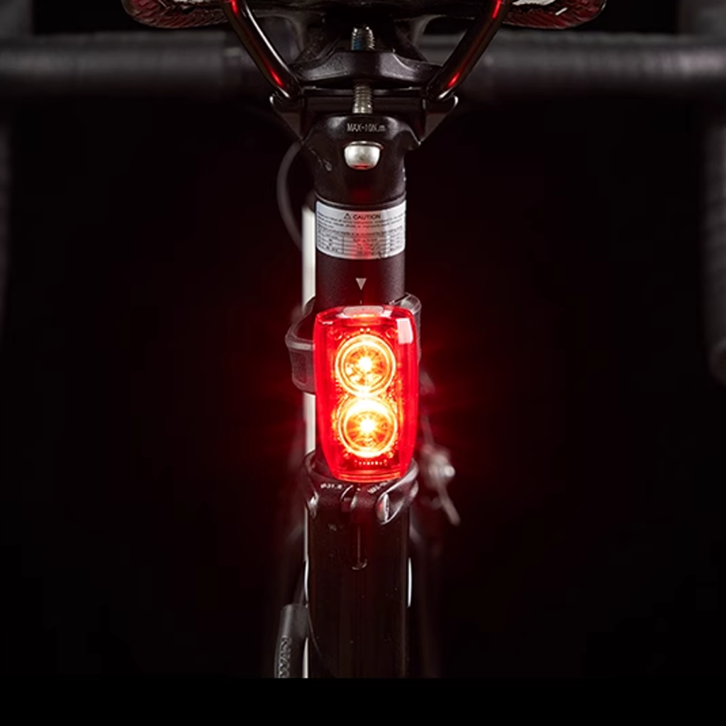 Sunrei Lampu Sepeda Firefly Red Light