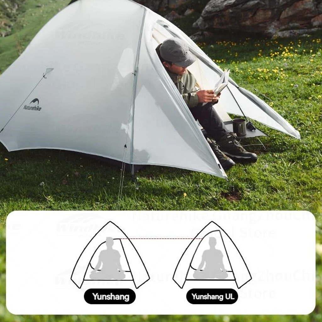 Tenda Cloud Up Pro 20D Naturehike CNK2450WS017 Hiking Ultralight Tent 2P