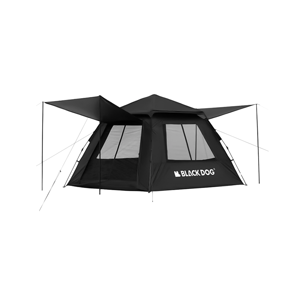 Tenda Summer 2 Pintu 2 Jendela Black Dog CBD2450WS030 Camping 2.4 Automatic Tent