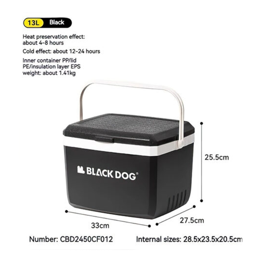 PRE ORDER!!! Yuexia Kotak Pendingin Black Dog CBD2450CF012 Outdoor Coolbox Incubator