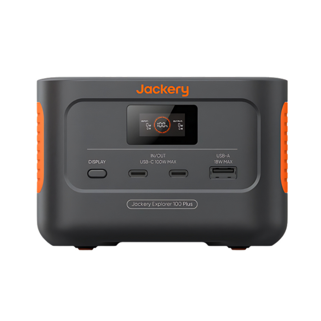 Jackery Explorer 100 Plus Portable Power Station Solar Generator - Power Bank Outdoor Hiking Camping