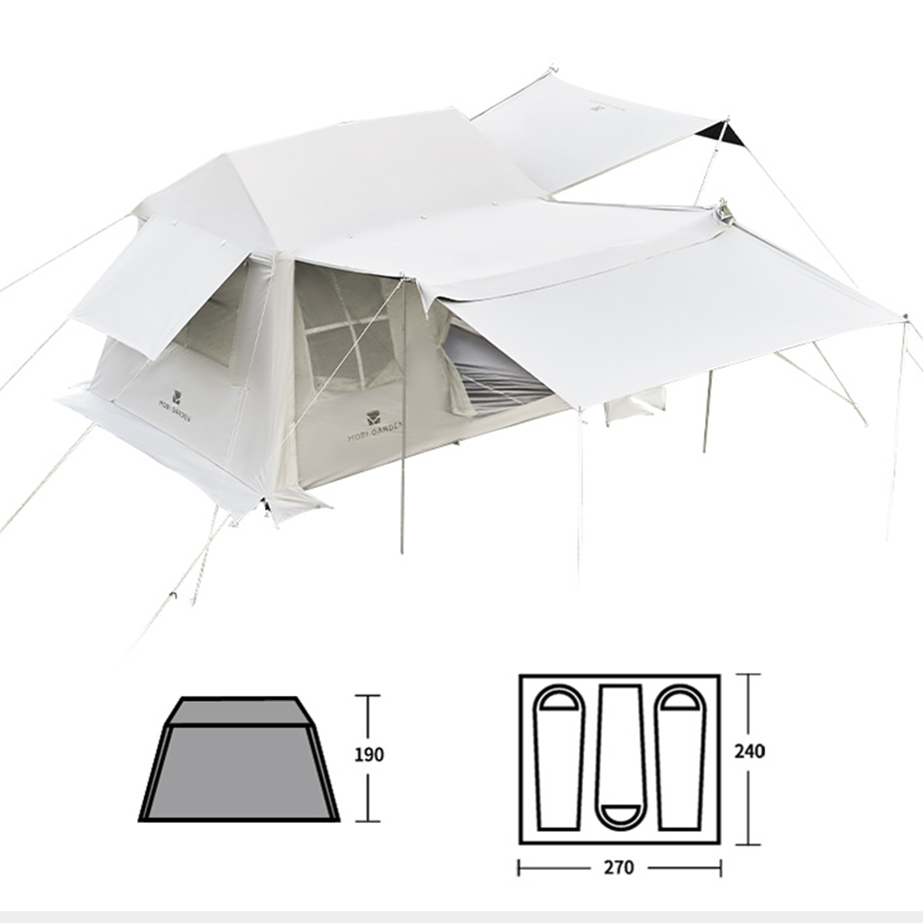 Tenda Camping Otomatis Mobi Garden NX23661011 Holiday Mountain 5.9 Autotent