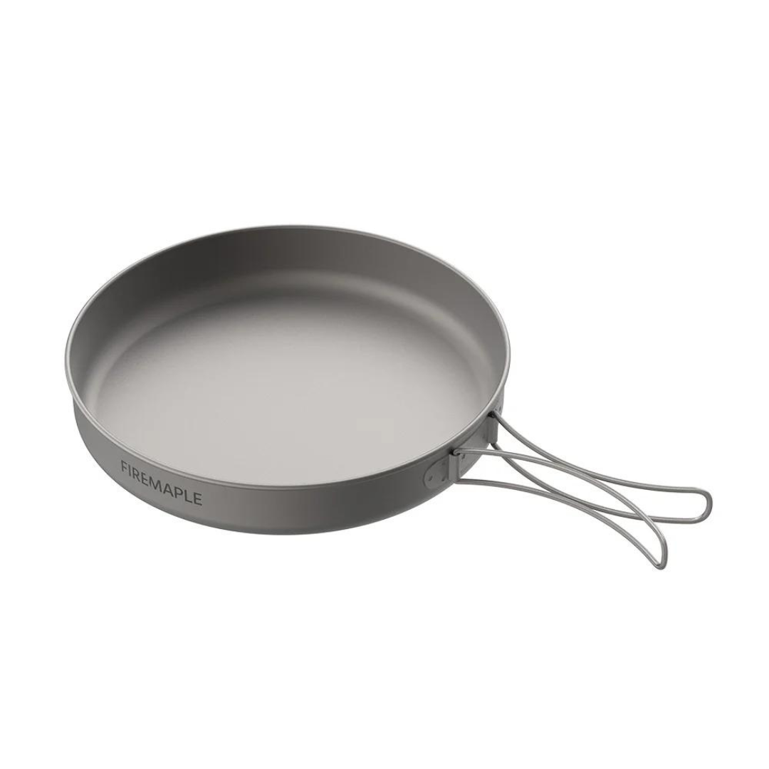 Firemaple ASH Titanium 8’’ Ultralight Frypan with Foldable Handle