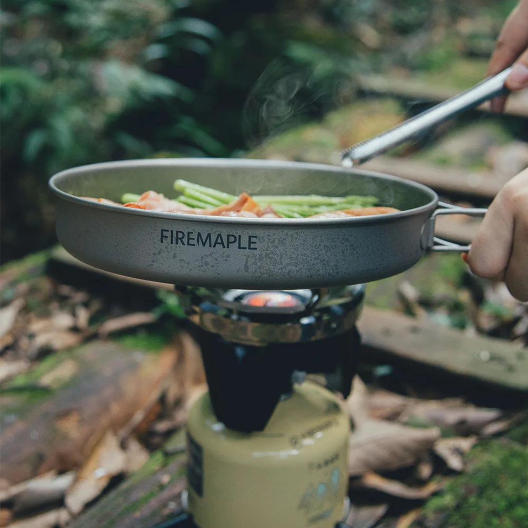 Firemaple ASH Titanium 8’’ Ultralight Frypan with Foldable Handle