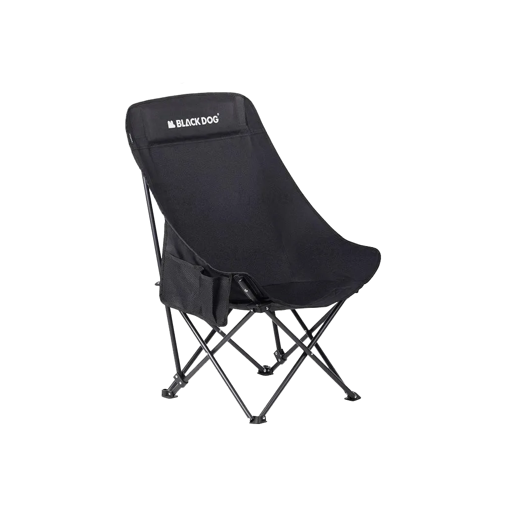 Kursi Lipat High Back Black Dog CBD2300JJ026 Camping Folding Chair