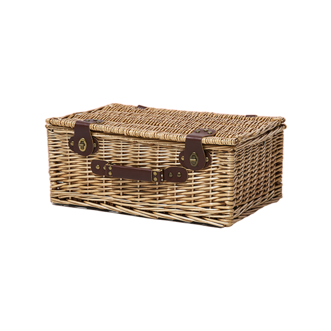 Keranjang Piknik Mobi Garden NX21671111 Wood Picnic Basket