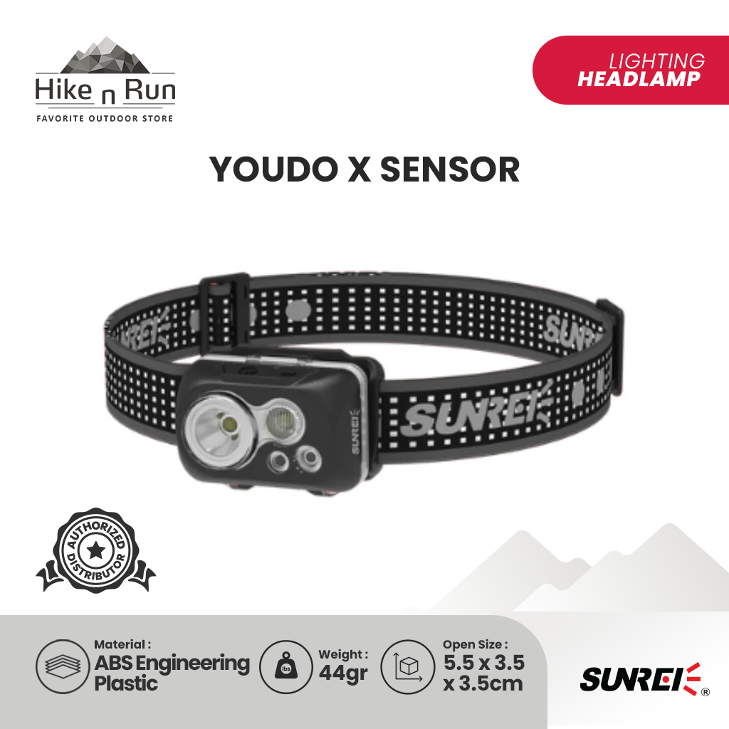 Sunrei Headlamp Youdo X (Sensor)