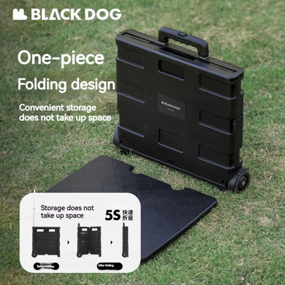 Black Dog Tempat Penyimpanan Serbaguna CBD2450XB013 Folding Storage Box Camping