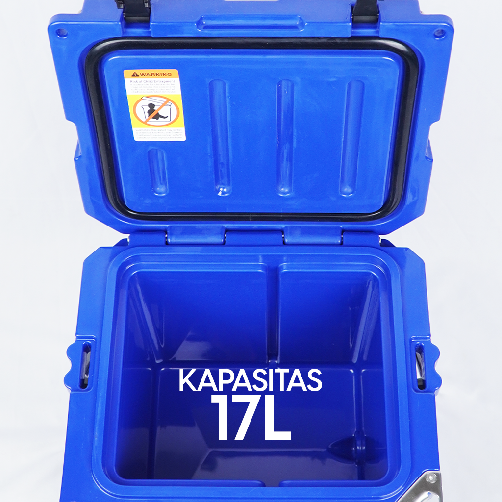 Mantasport Tropic Carry 17L Cooler Box Camping With Aluminium Handle Bar