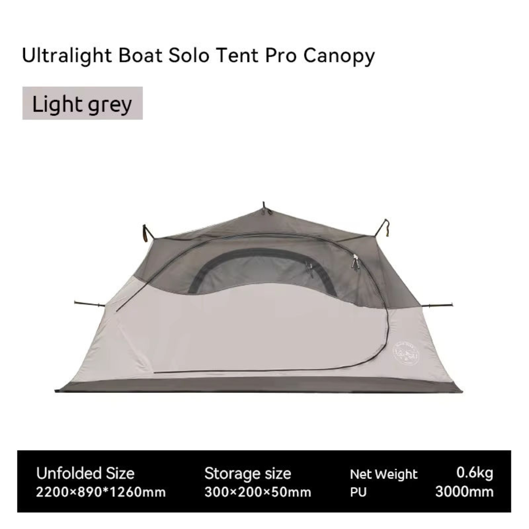 Blackdeer Ultralight Boat Solo Camping Tent Pro 1P BD12321170