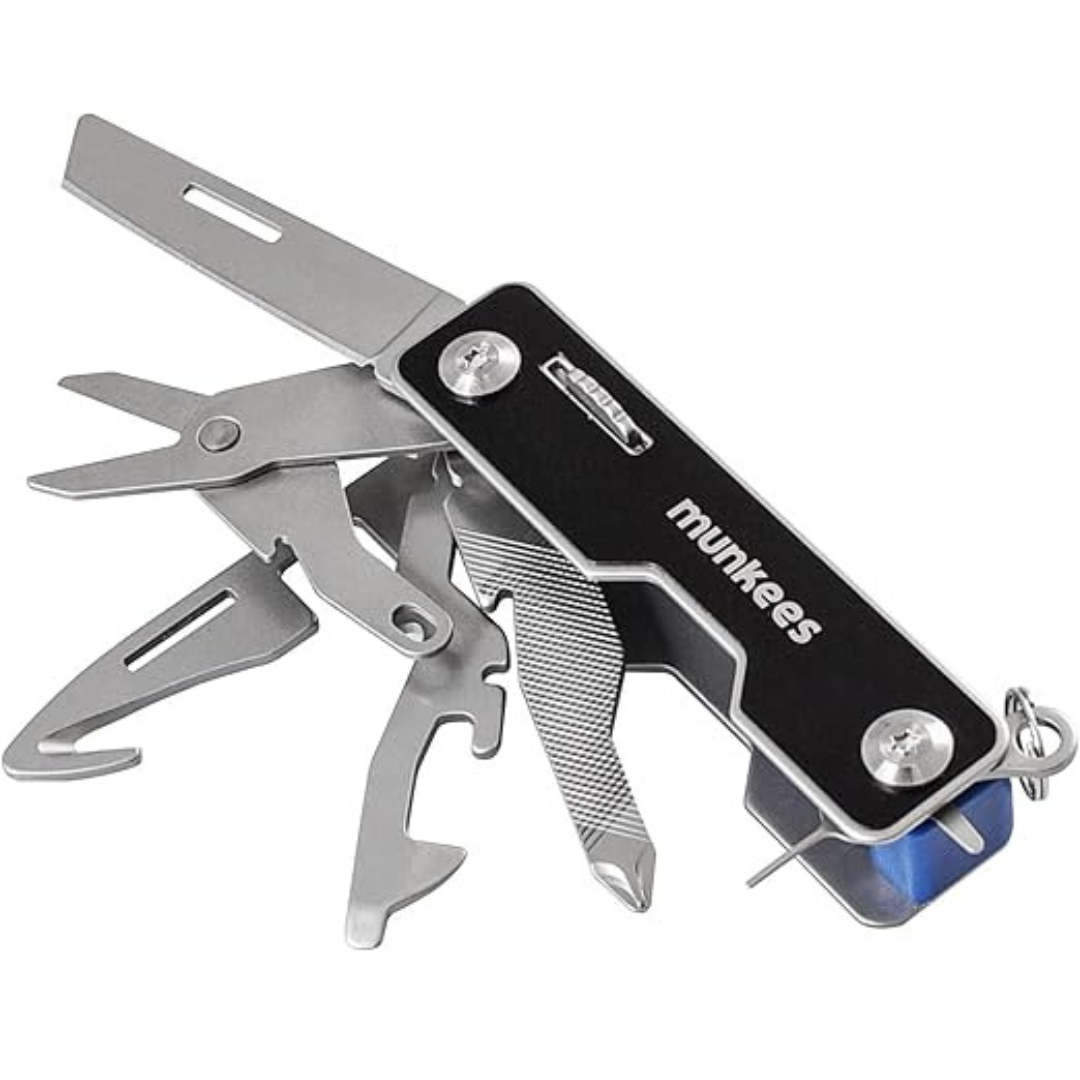 Alat Multifungsi Munkees Multi-Tool Stainless - 2582