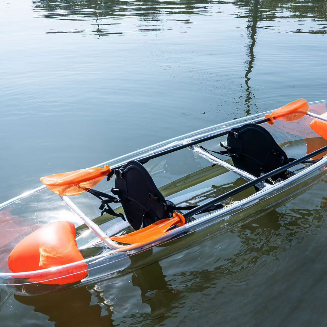 Kayak Mantasport Nemo 2 Orang Perahu Air Transparent Wisata Free Dayung