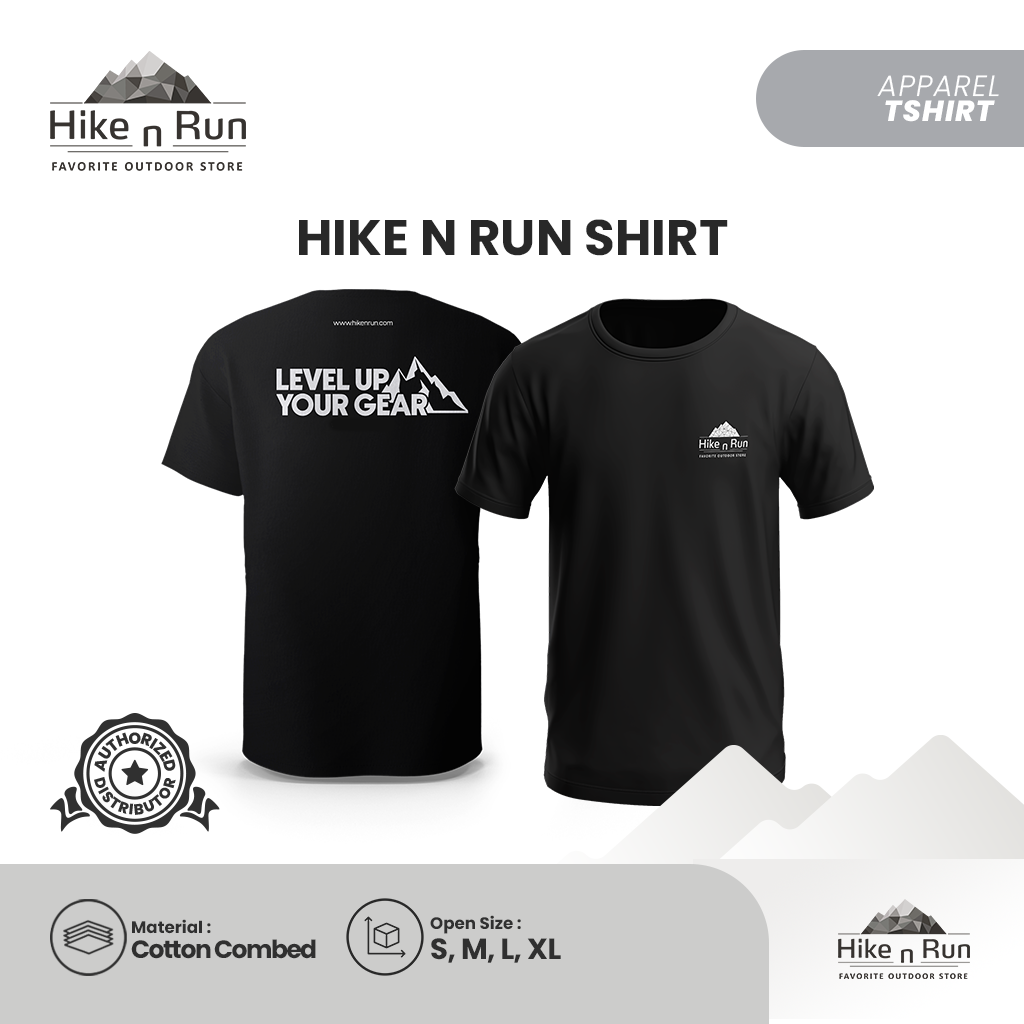 Baju Kaos Hike N Run T-shirt– Hike n Run1
