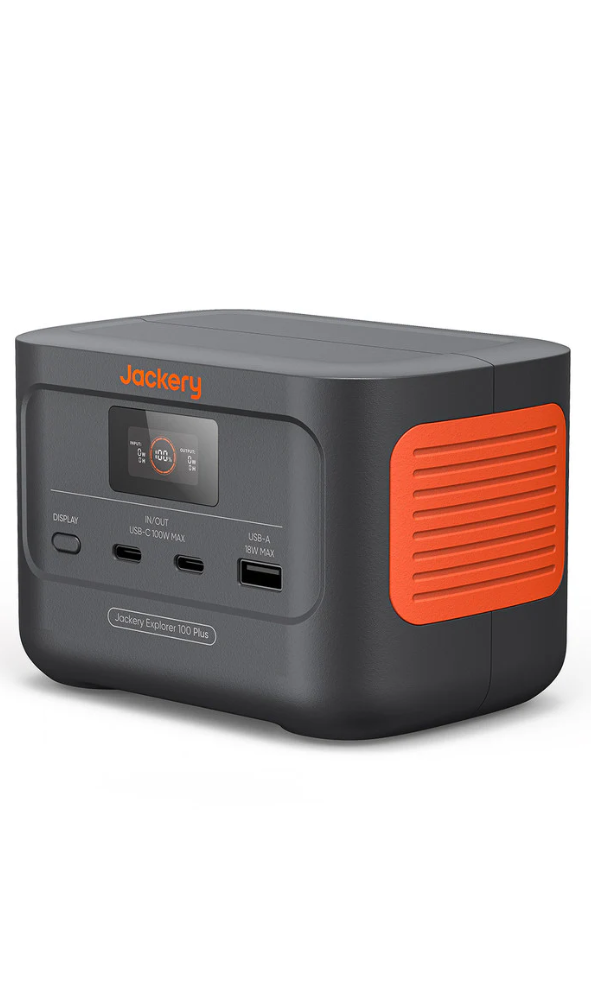 Jackery Explorer 100 Plus Portable Power Station Solar Generator - Power Bank Outdoor Hiking Camping