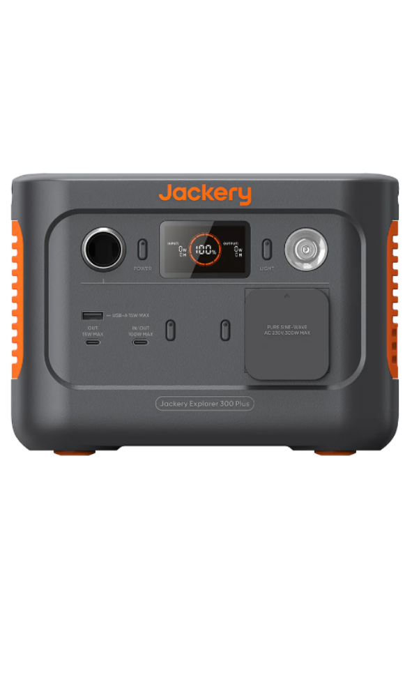 Jackery Explorer 300 Plus Portable Power Station Solar Generator - Power Bank Outdoor Hiking Camping