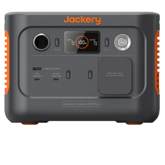 Jackery Explorer 300 Plus Portable Power Station Solar Generator - Power Bank Outdoor Hiking Camping