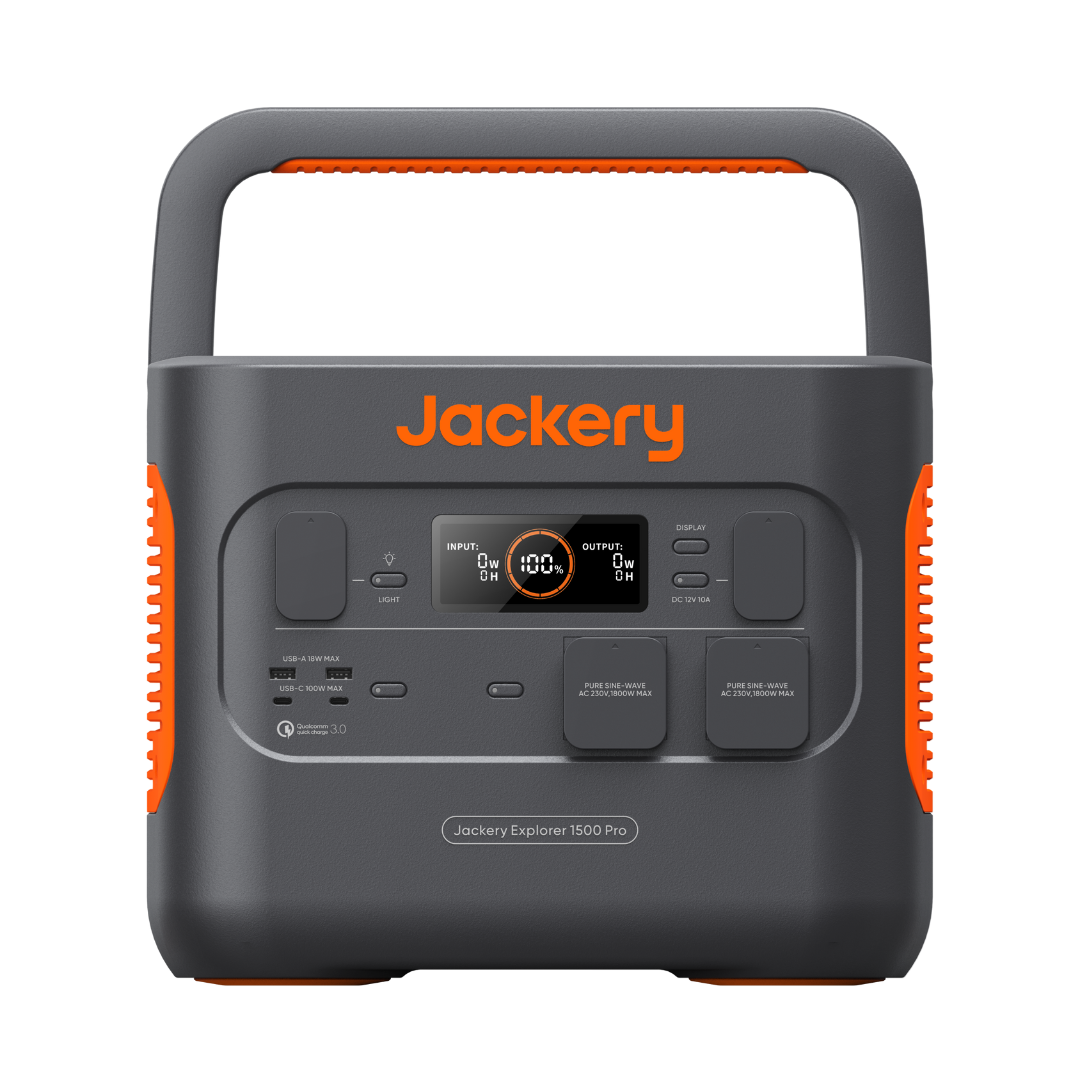 Jackery Explorer 1500 Pro Portable Power Station Solar Generator