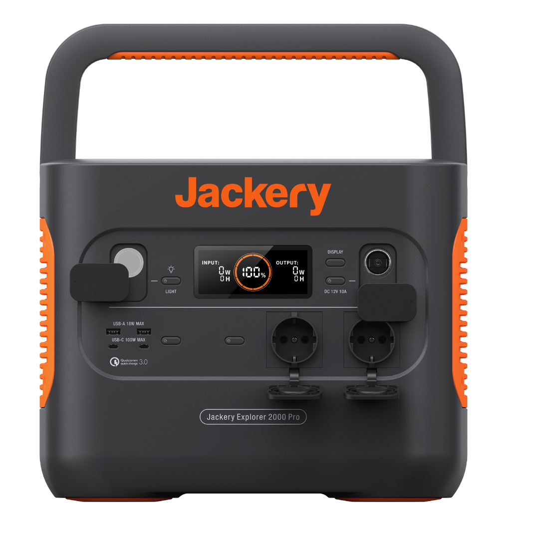 Jackery Explorer 2000 Pro Portable Power Station Solar Generator