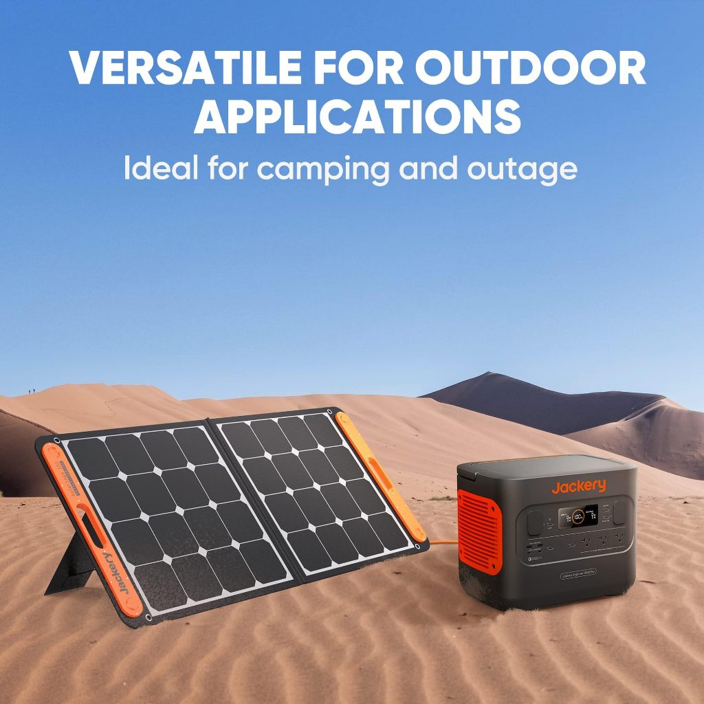 Jackery Portable Panel Solar Saga 100W Foldable Camping Waterproof