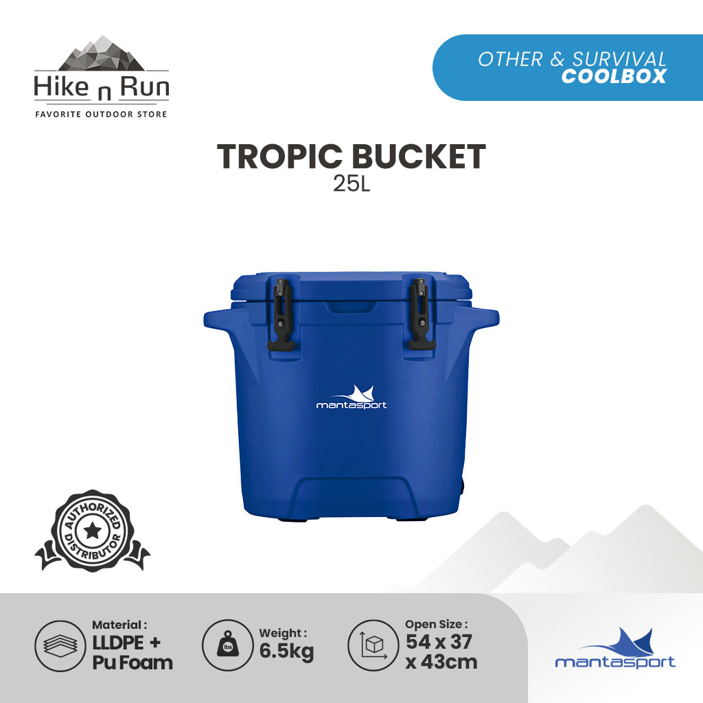 Mantasport Tropic Bucket 25L Cooler Camping