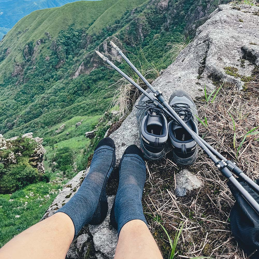 Na Giean Kaos Kaki Trail Hiking NGMT2001 Micro Merino Socks