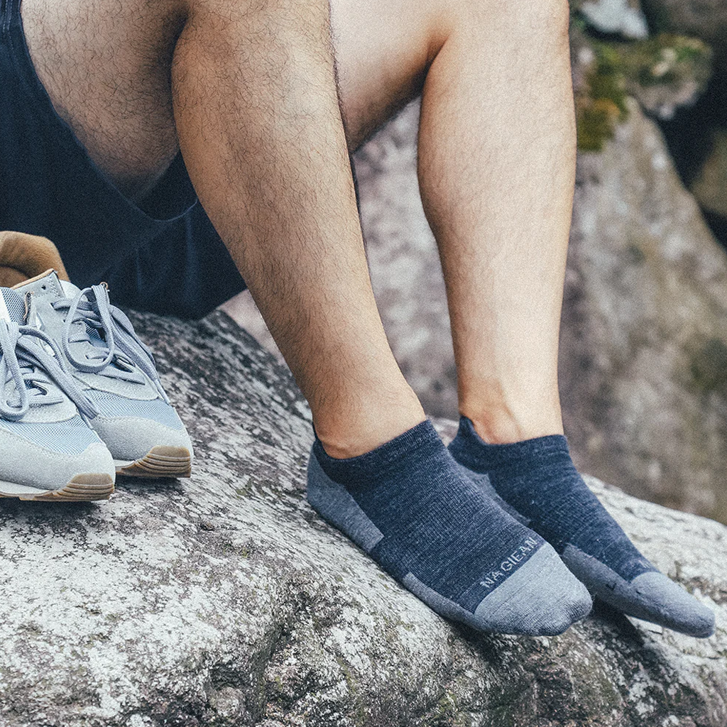 Na Giean Kaos Kaki Hiking NGNL0002 No Show Merino Socks