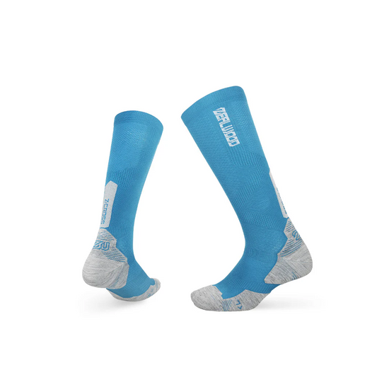 Zealwood R3 Z-Cross Kaos Kaki Trail Run Hiking Knee Merino Socks