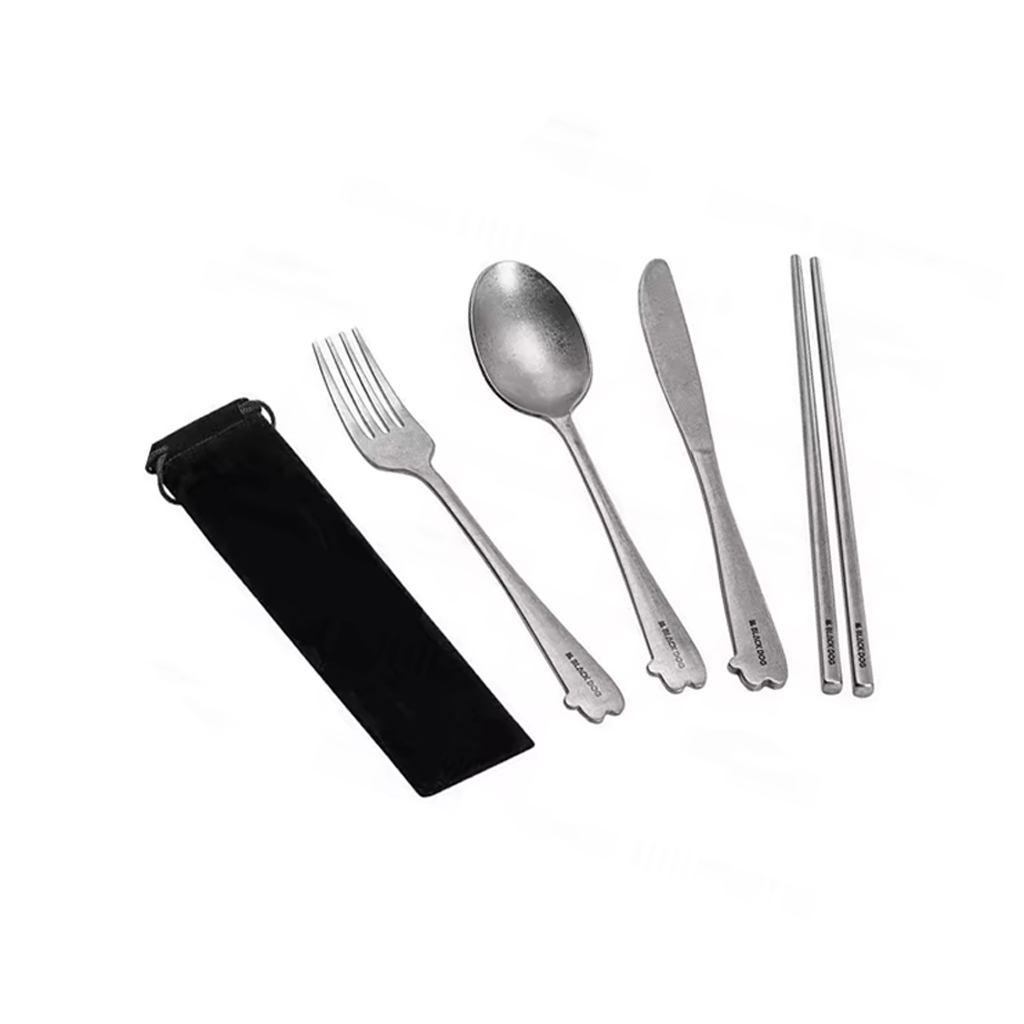 Set Alat Makan Blackdog  BD-CJ007 Stainless Steel Tableware Set