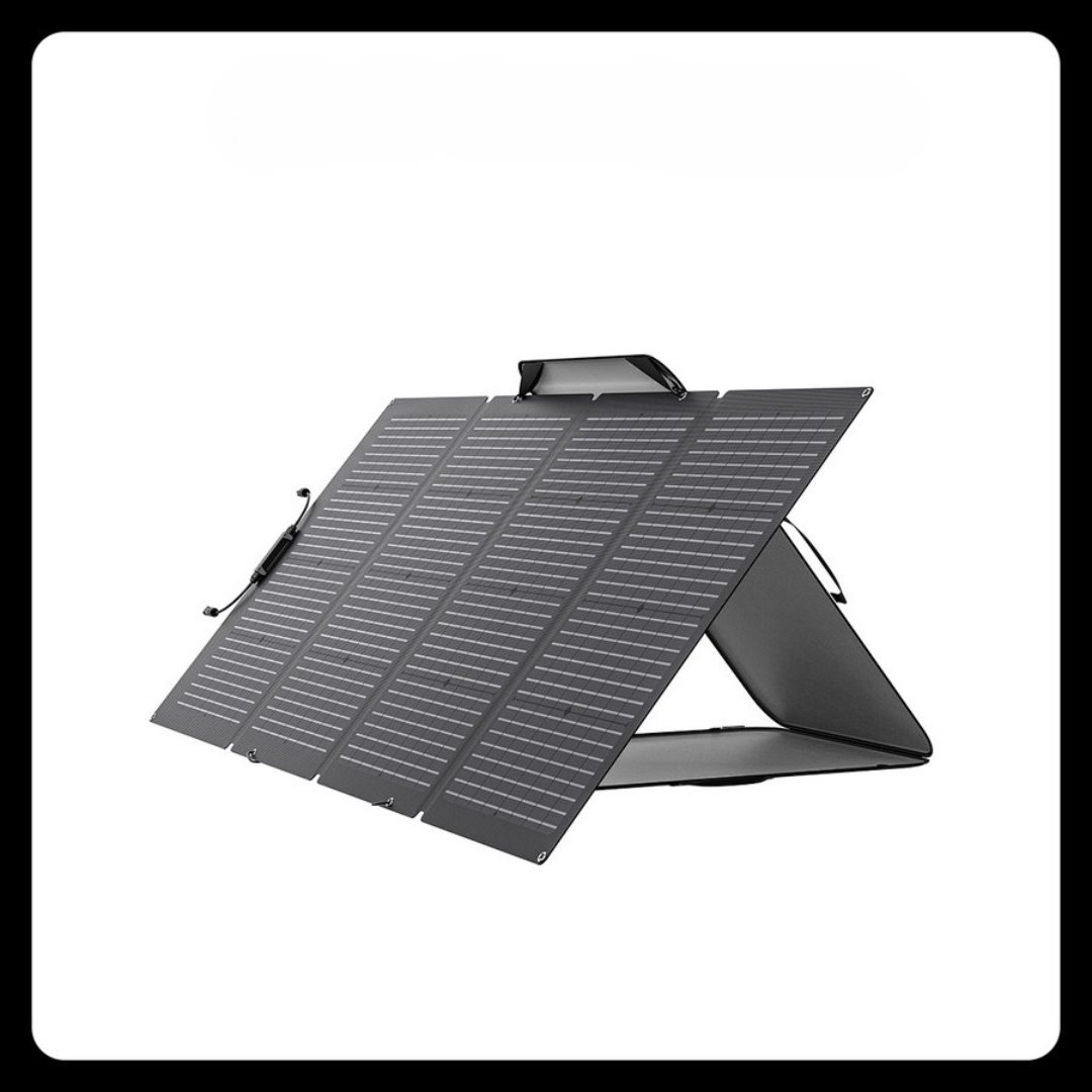 EcoFlow NextGen 220W Bifacial Portable Solar Panel - Panel Surya Lipat Dua Sisi Foldable Untuk Hiking Camping