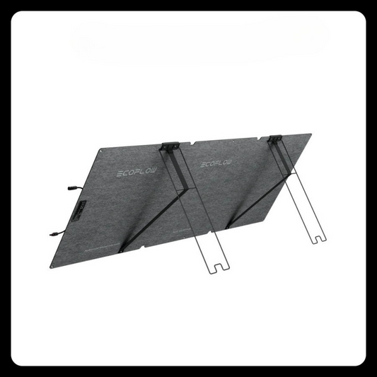 EcoFLow Portable Solar Panel 160W Next Gen Panel Surya IP68 Dapat Dilipat Untuk Camping Hiking RV Fast Charge Waterproof