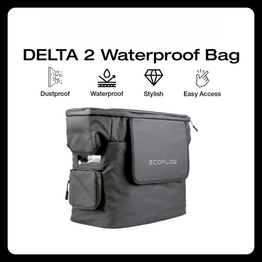 EcoFlow Delta 2 Waterproof Bag Protection Case Water Resistant Tas Anti Air Pelindung