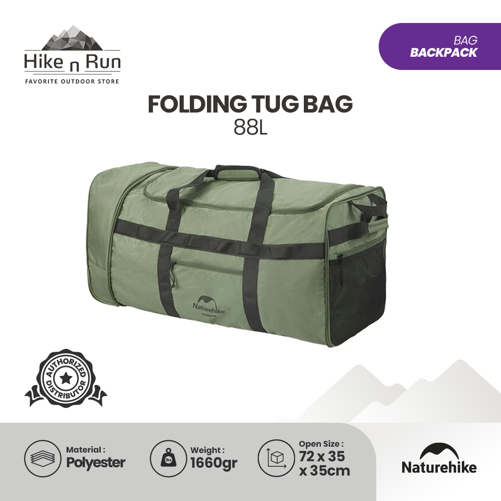 Koper Lipat Naturehike XS03 NH21LX003 Folding Tug Bag