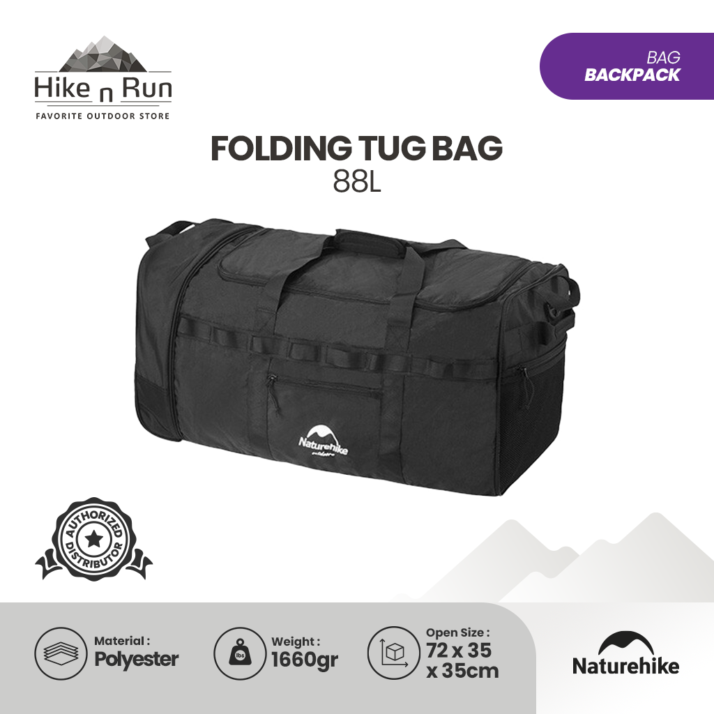 Koper Lipat Naturehike XS03 NH21LX003 Folding Tug Bag