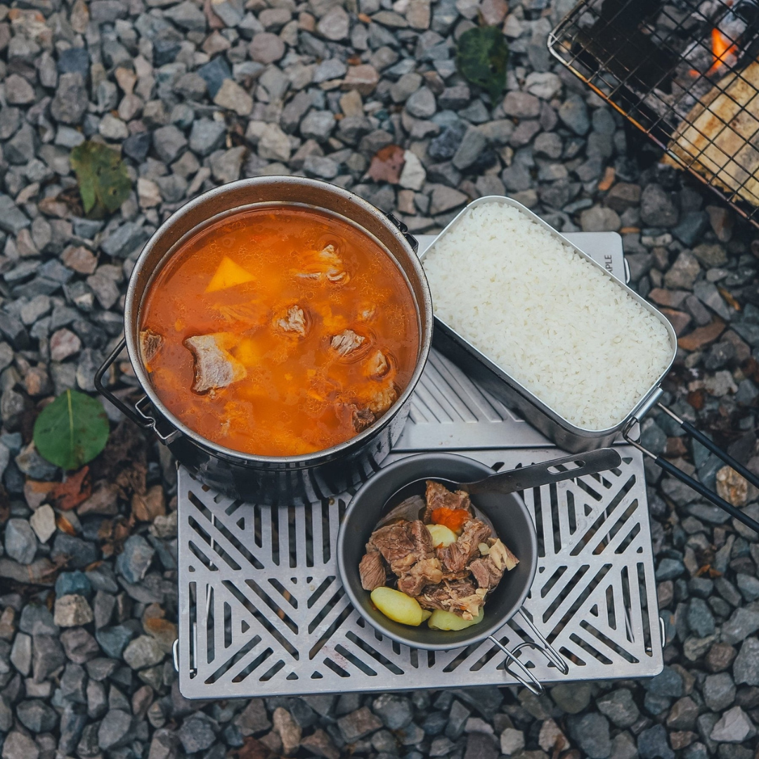 Firemaple Panci Multifungsi Antarcti Stainless Steel 1.8L Billy Pot