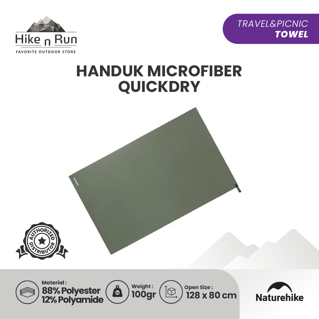 Naturehike Handuk Microfiber Besar MJ02 NH19Y002-J