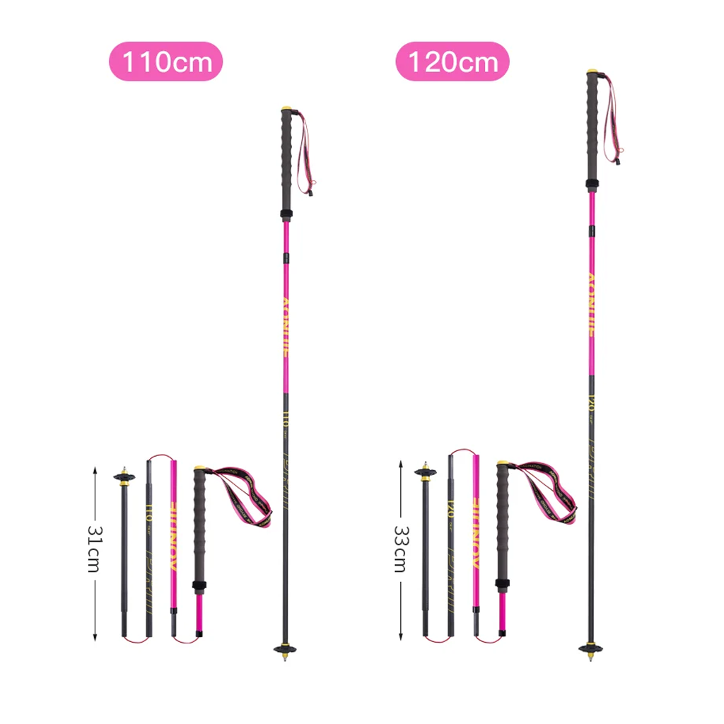 Aonijie Trekking Pole Lipat E4214 Pair Folding Trekking Pole