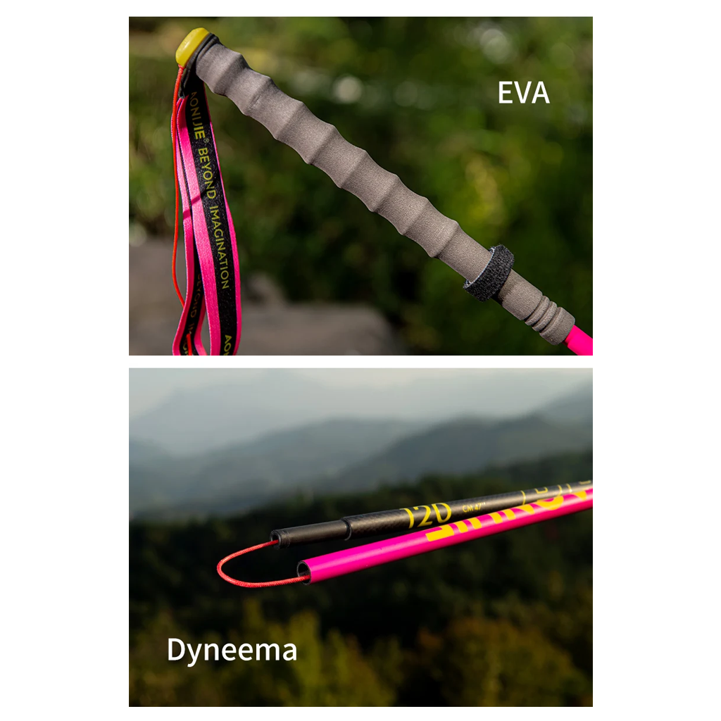 Aonijie Trekking Pole Lipat E4214 Pair Folding Trekking Pole