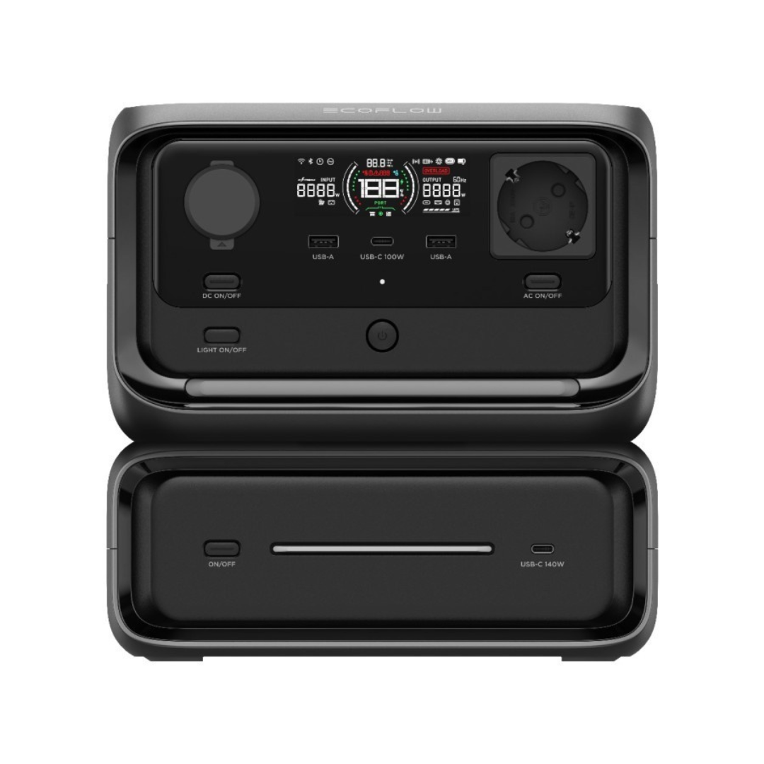 EcoFlow NEW RIVER 3 Max Portable Power Station 572Wh 600W Professional UPS
