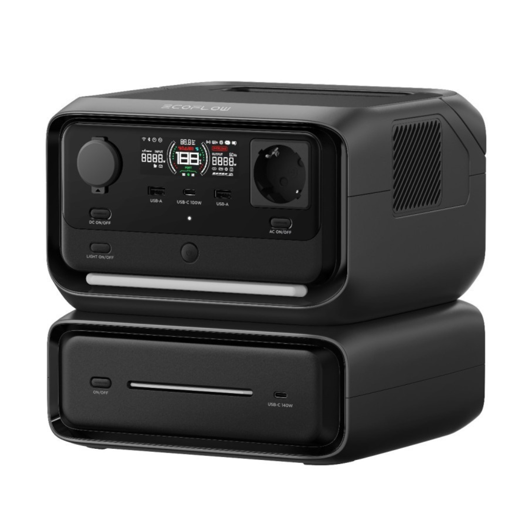 EcoFlow NEW RIVER 3 Max Portable Power Station 572Wh 600W Professional UPS
