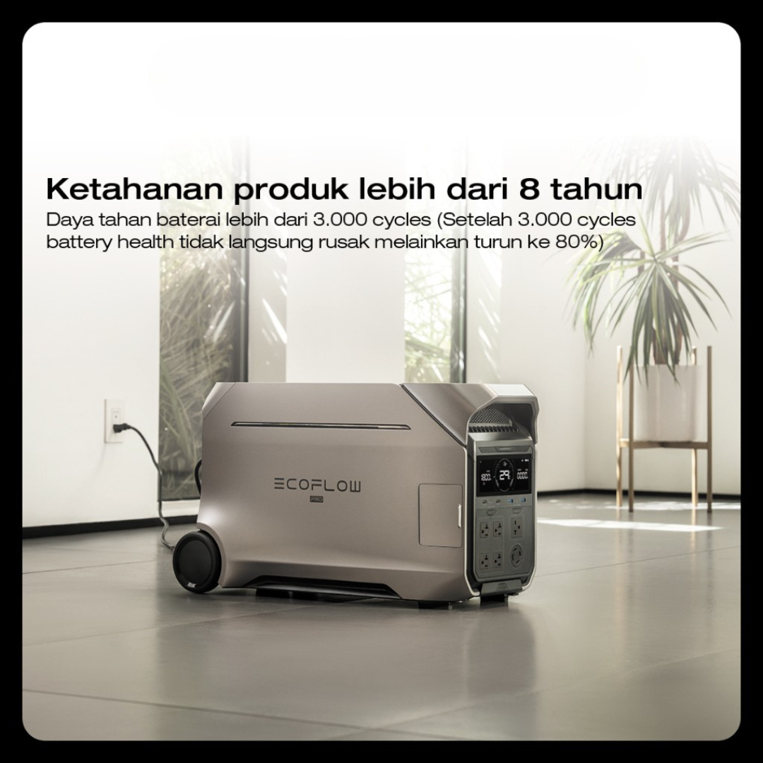 EcoFlow NEW Delta Pro 3 Portable Power Station 4.096 Wh 4.000W Professional UPS