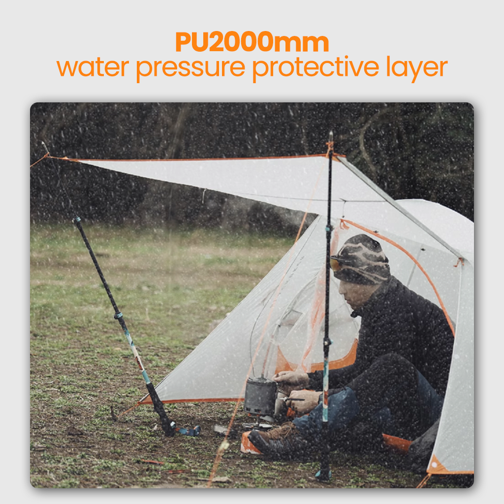 Blackdeer Tenda Camping 1P DAC Poles Nova Ultralight Tent BD12421171