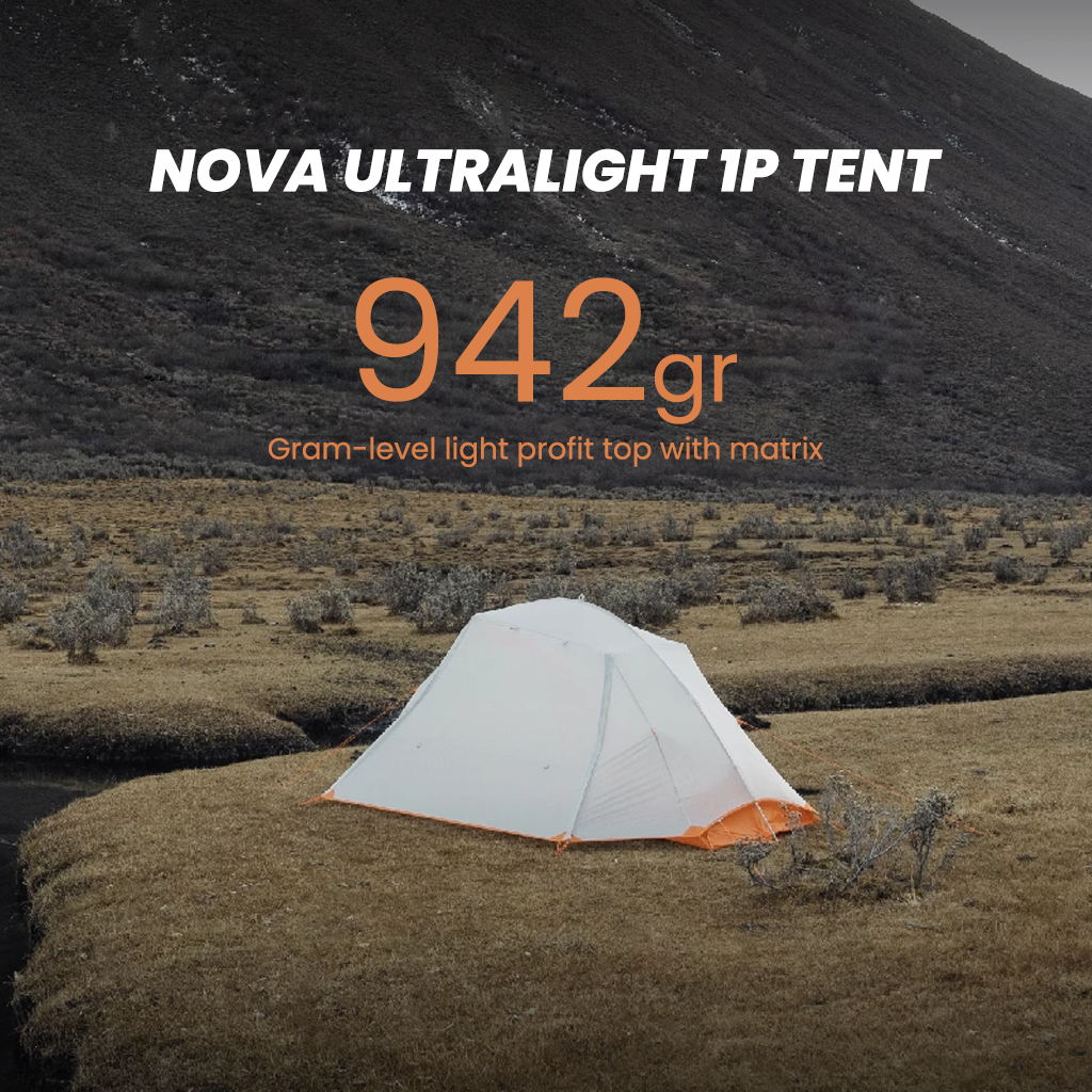 Blackdeer Tenda Camping 1P DAC Poles Nova Ultralight Tent BD12421171