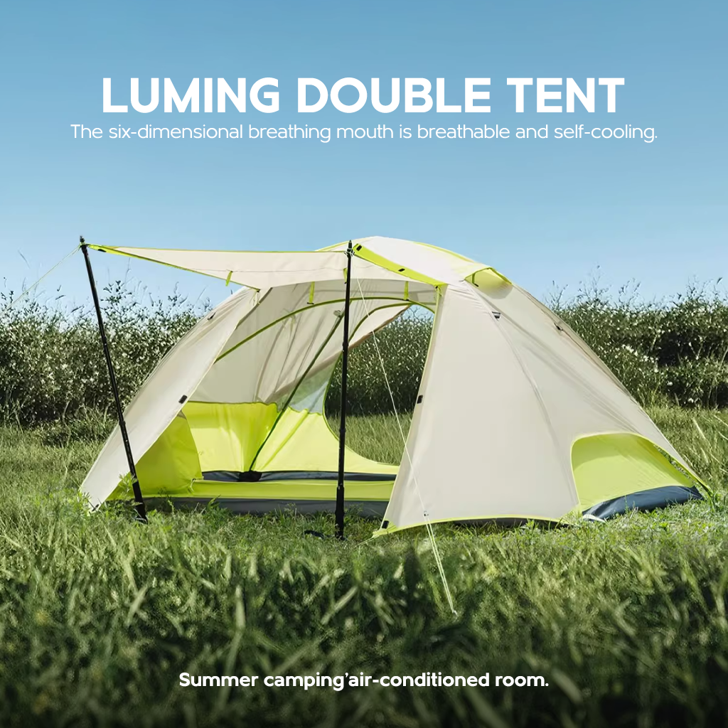 Blackdeer Tenda Camping Ringan 2P Luming Ultralight Tent BD12511275
