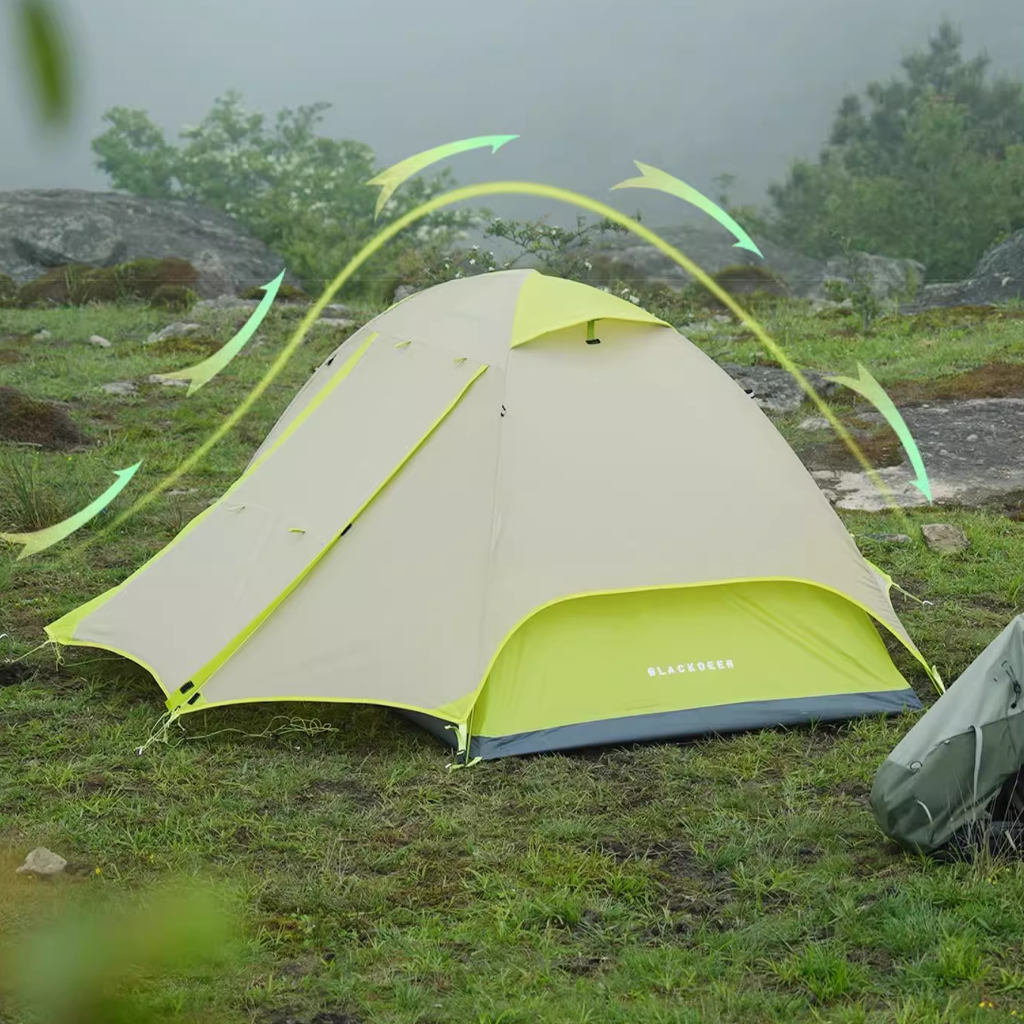 Blackdeer Tenda Camping Ringan 2P Luming Ultralight Tent BD12511275