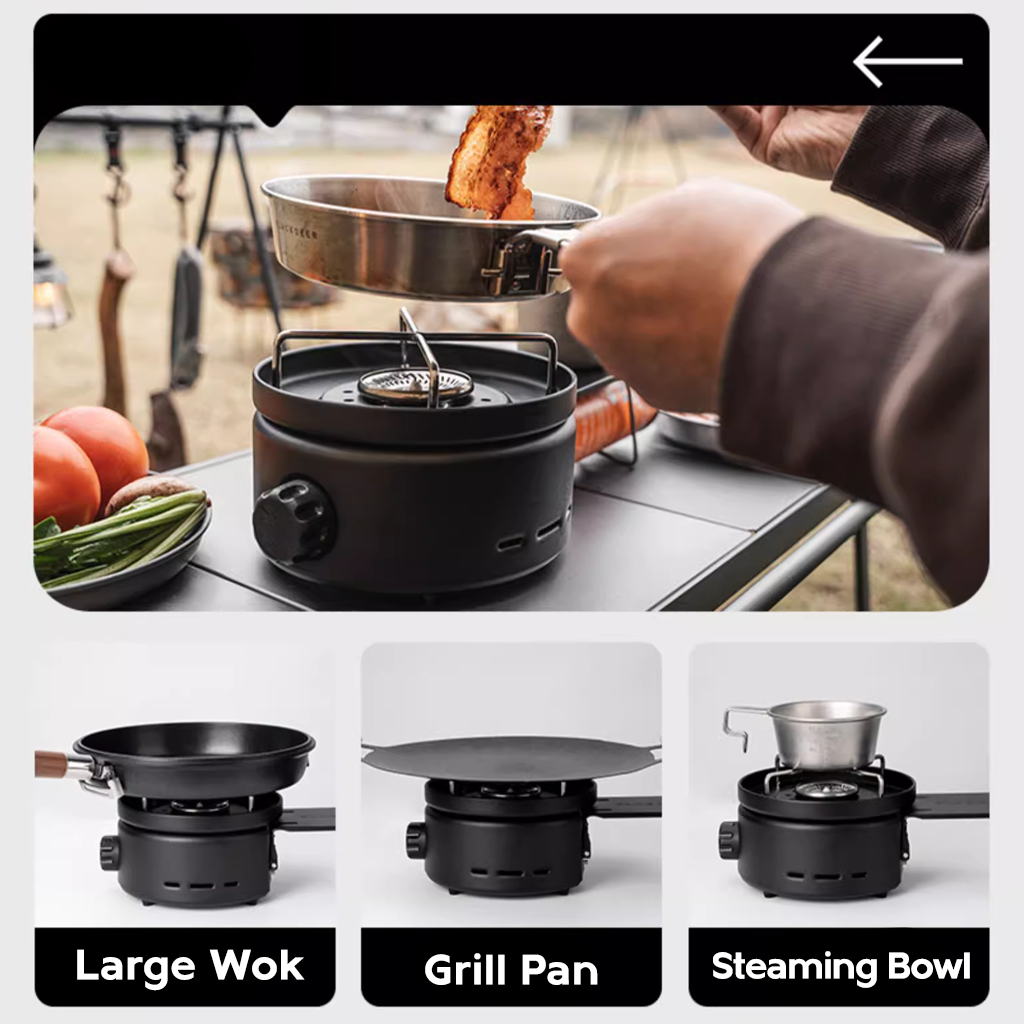 Blackdeer Kompor Alat Masak Camping Heat-Faster Nesting Cookware BD12426104