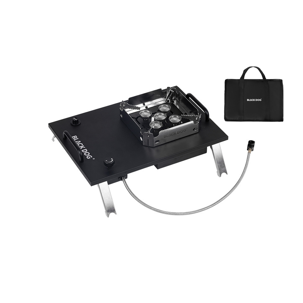 Kompor IGT Blackdog Kompor Lipat Comet Flame CBD2550CF010 Camping Stove IGT