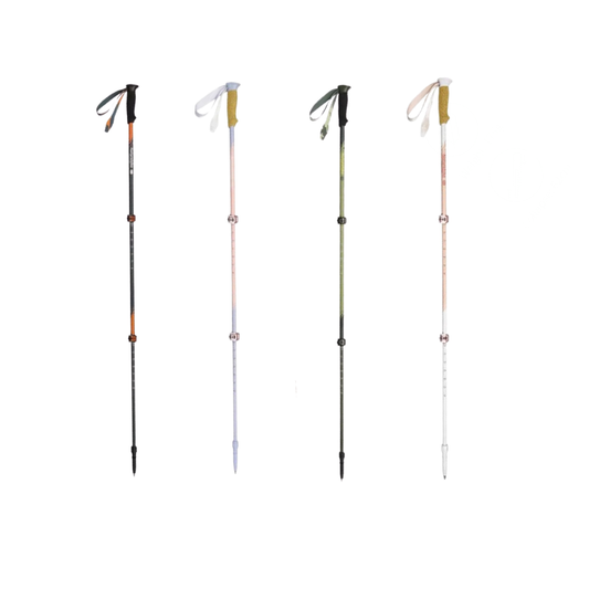 Naturehike Trekking Pole 3EXT 3-Section CNK2550DS015 Carbon Fiber Telescopic Lock Ultralight Ringan 1pcs