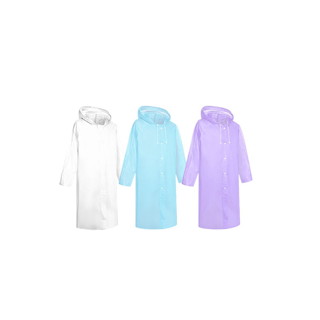 Hike n Run Raincoat EVA Ultralight Jas Hujan Poncho Outdoor Ringan