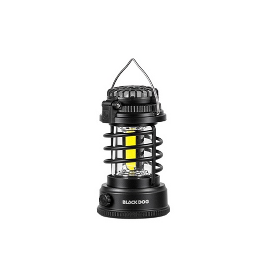 Blackdog Lampu Kipas Camping Fengyin CBD2550ZM039 Black Seal 2-in-1 Lantern Fan USB